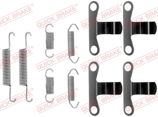 Accessory Kit, parking brake shoes